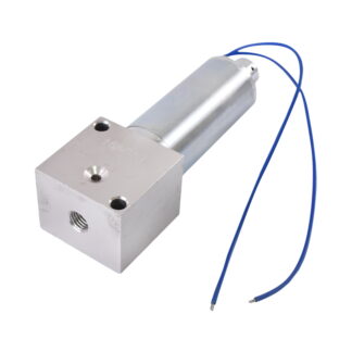 Electrovalva tras 12V cu ax subtire normal inchis Tractor Forestier