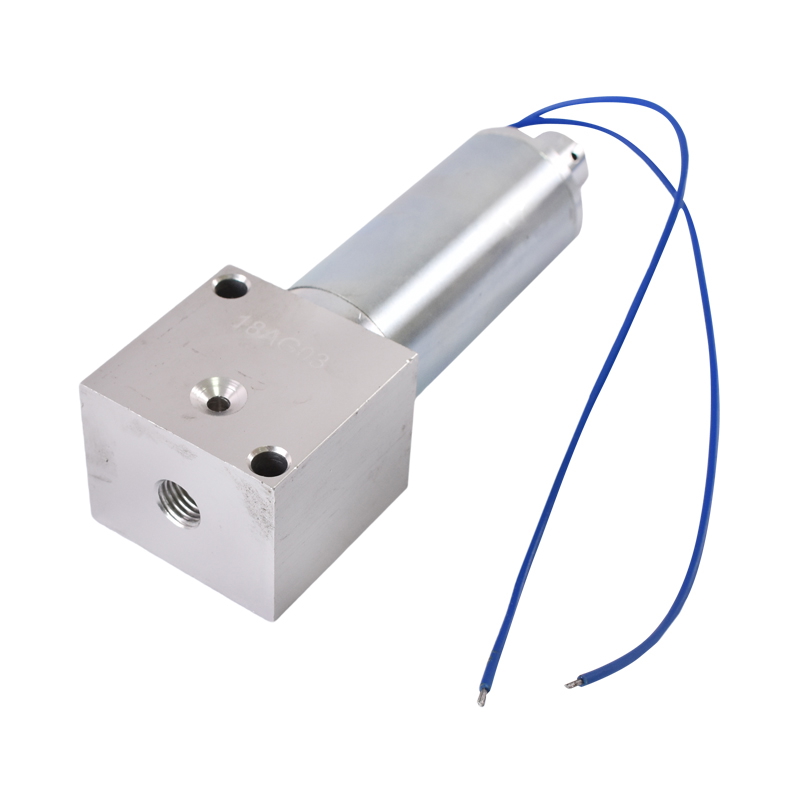Electrovalva tras 12V cu ax subtire normal inchis Tractor Forestier