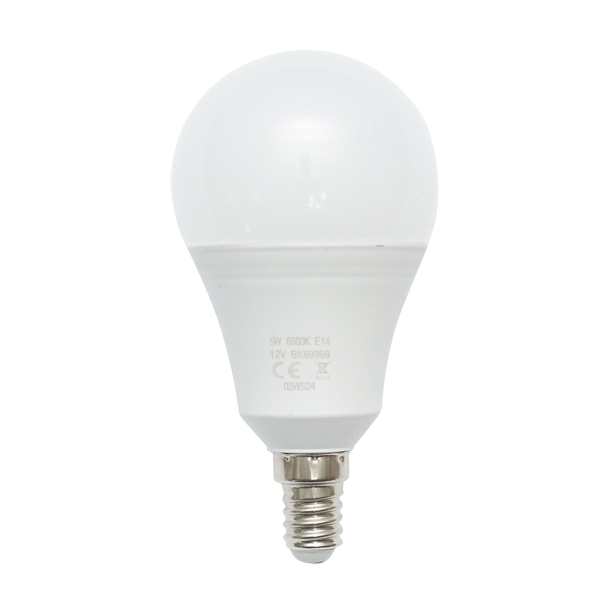 Bec LED 5W, 12V, E14 lumina rece 6500K Breckner Germany