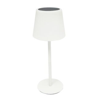 Lampa de masa solara LED 2W, panou solar 0.7W, baterie 3.7V 1200mAh, USB 5V 1A, alb Breckner Germany