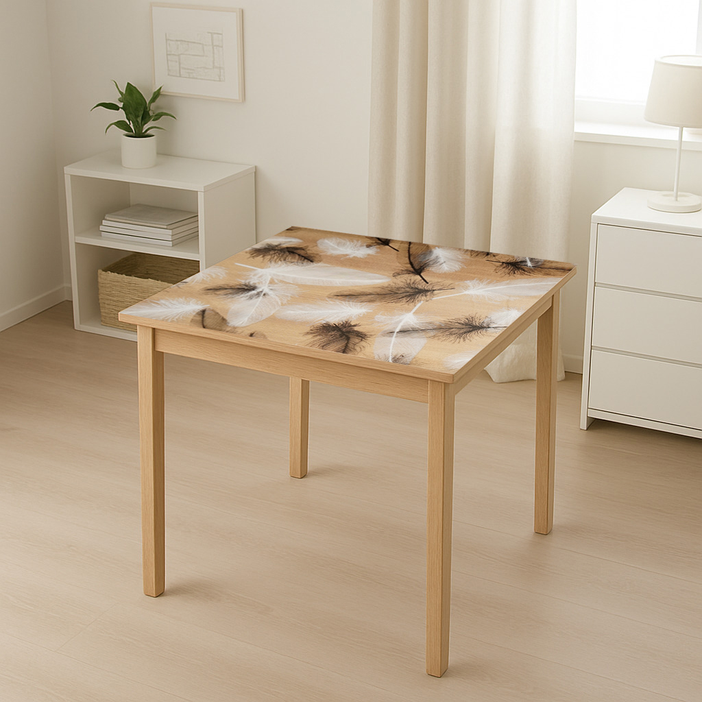 Folie protectie masa transparenta PVC siliconizat 100cm, grosime 1.2mm, model pene 20m/rola Breckner Germany