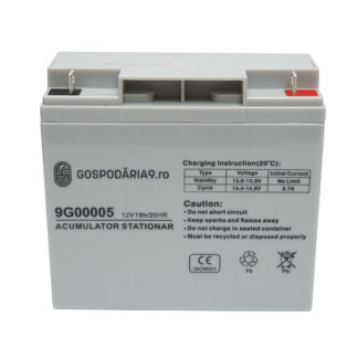 Baterie sistem solar cu gel 12V 19Ah 20HR, 182x77x167mm Gospodaria 9
