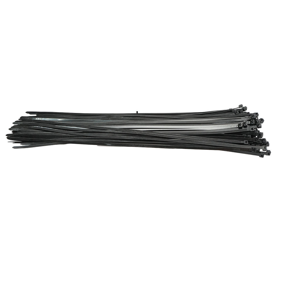 Faseta, colier plastic negru 8.8x760mm 100 buc/set Breckner Germany