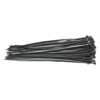 Faseta colier plastic negru 4.8x200mm pentru prindere capace roti auto 100 buc/set Breckner Germany
