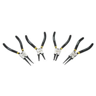 Set clesti sigurante seeger varf curbat interior/exterior, varf drept interior/exterior 180mm Crownman