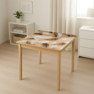 Folie protectie masa transparenta PVC siliconizat 80cm, grosime 1.2mm, model pene 20m/rola Breckner Germany