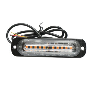 Lampa gabarit LED 12-24V, 10W, galben, 10 LED-uri 110x30x10mm