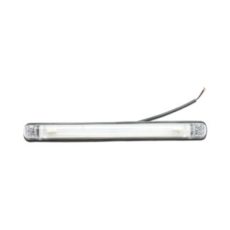Lampa pozitie cabina camion LED 24V rosie 6 LED-uri 240x26x25mm Breckner Germany