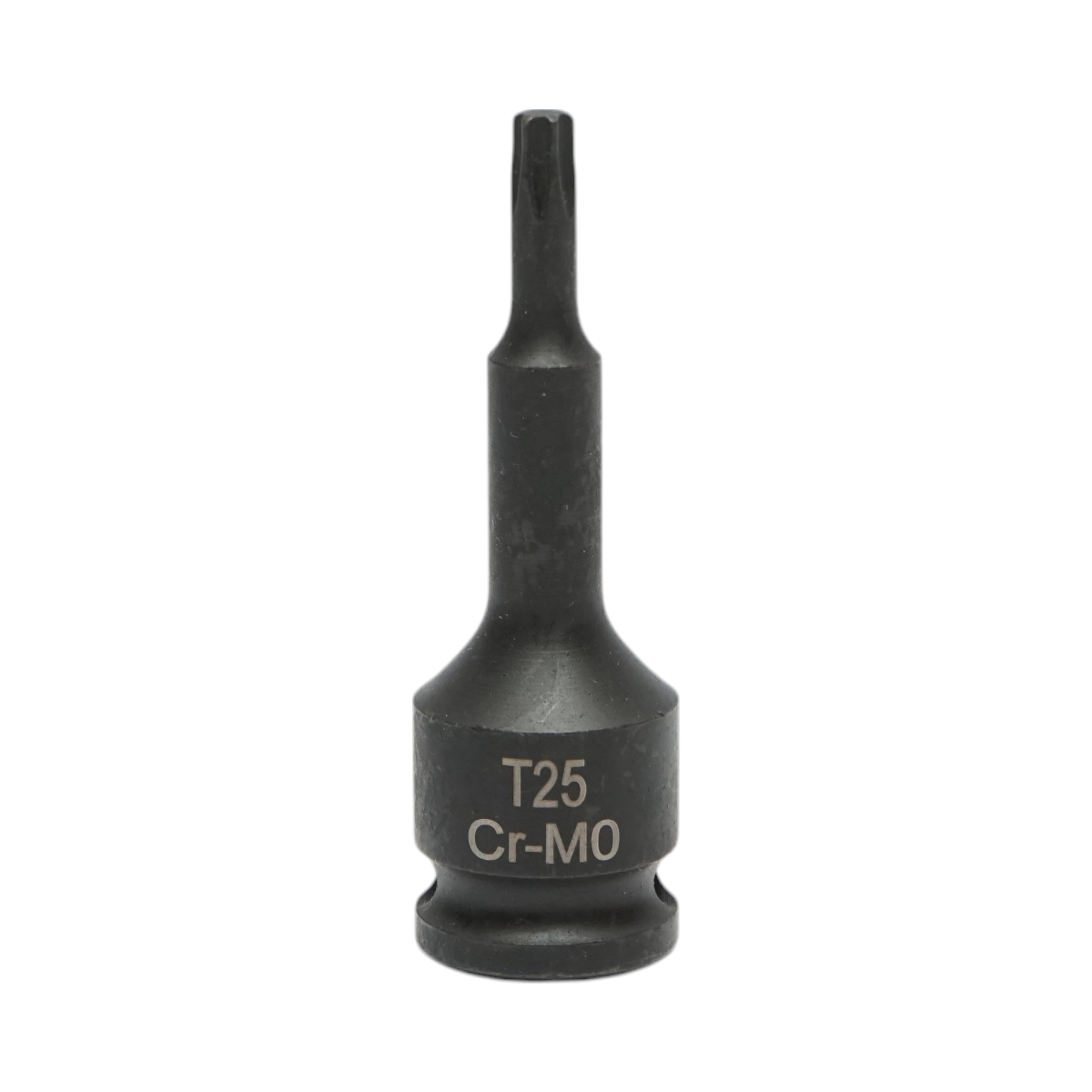 Cheie tubulara de impact torx T25, 60mm, patrat 3/8 inch Cr-Mo
