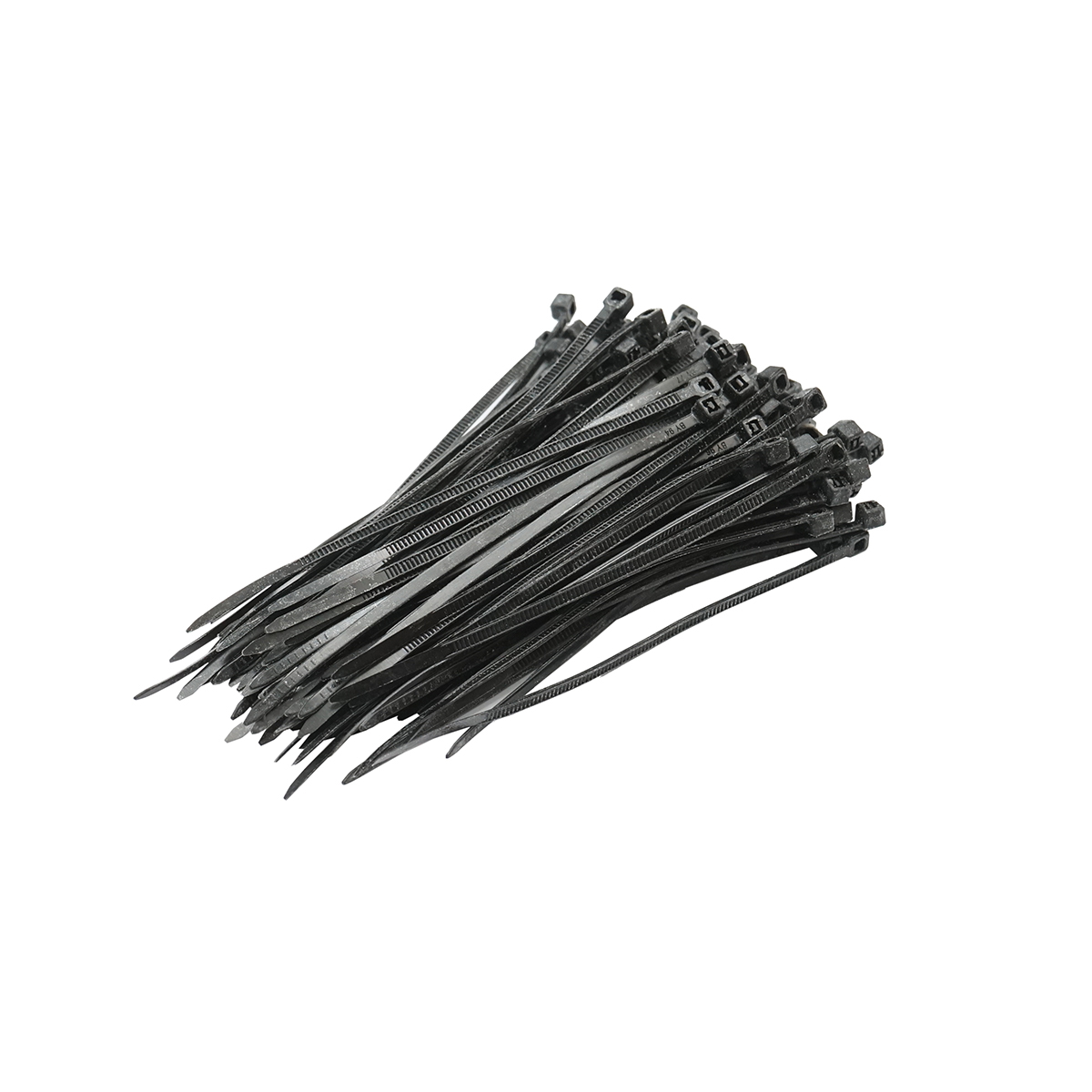 Faseta, colier plastic negru 2.5x100mm 100 buc/set Breckner Germany
