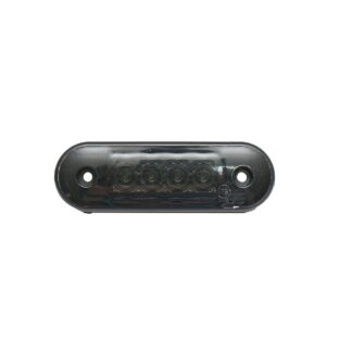 Lampa gabarit laterala slim LED 12-24V rosu fumuriu 85x28x11mm Breckner Germany