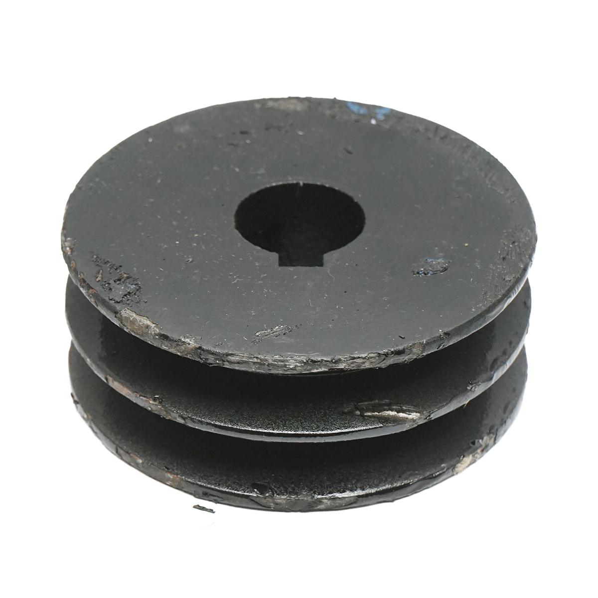 Fulie 2 caneluri 87x34mm pentru ax cu pana 24mm