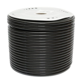 Tub aer poliamida negru 8x12mm 100m/rola