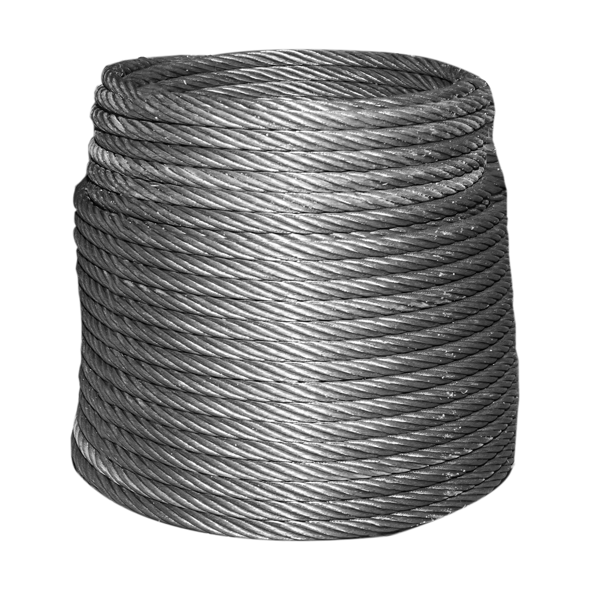 Cablu troliu otel 6x37 fi 14mm cu inima textila 50m/rola