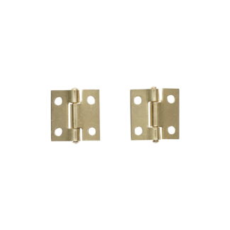 Set 2 balamale mobilier, ascunsa 25x24mm, zincat cu suruburi