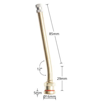 Valva roata camion tubeless 114mm V3-20-8