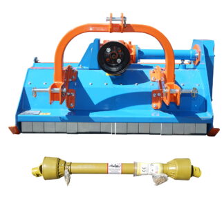 Tocatoare resturi vegetale GMR120 25-55CP, latime de lucru 120cm, PP-540 r/min,  cardan inclus 253Kg Breckner Germany
