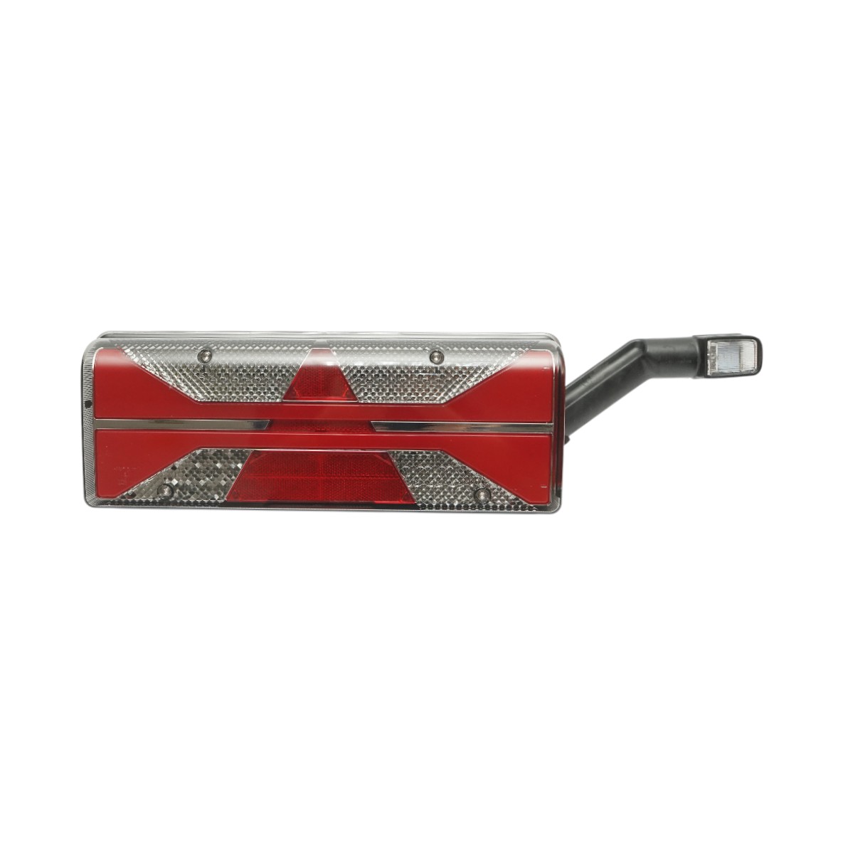 Lampa stop spate dreapta LED remorca 24V, 7 pini ASS2.1 E-mark cu lampi de gabarit, iluminare numar, alarma mers inapoi 400x153x88mm