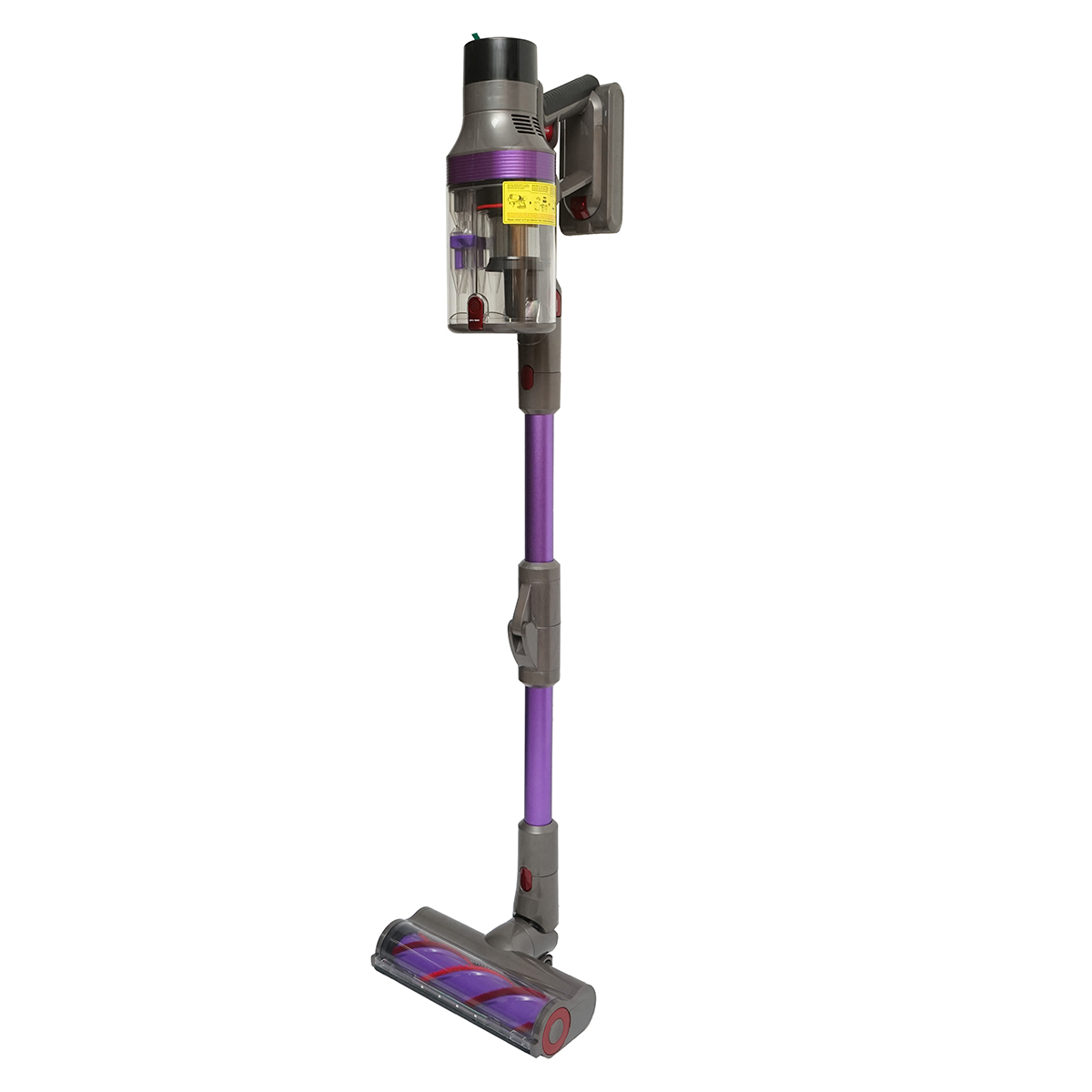 Aspirator vertical fara fir 500W, putere aspirare 10-38 kPa, baterie 2500 mAh, recipient praf 1.2L, 4 moduri de aspirare, ecran tactil LED, perie iluminata LED, ONSEEN S702