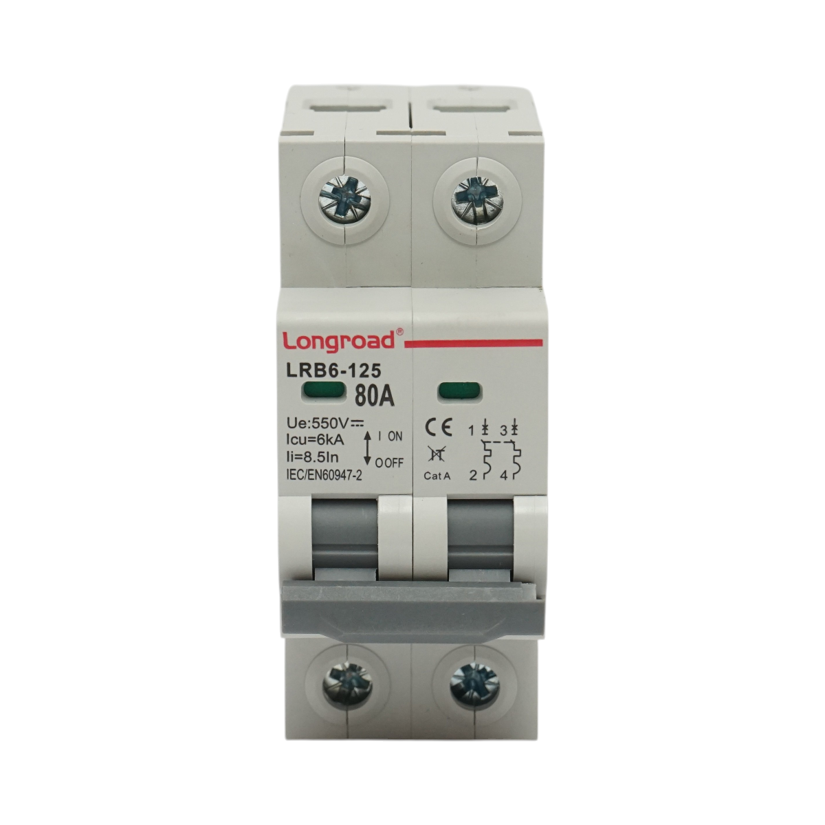 Separator, intrerupator de suprasarcina automat 2P, 80A, 550VDC Longroad