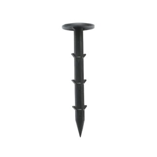 Set 10 cuie plastic fixare folie, tip harpon 10 cm
