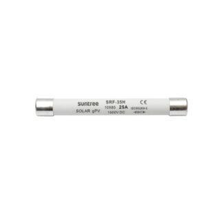 Siguranta fuzibila cilindrica SRF-35H pentru sisteme solare gPV, 25A, 1500V Suntree