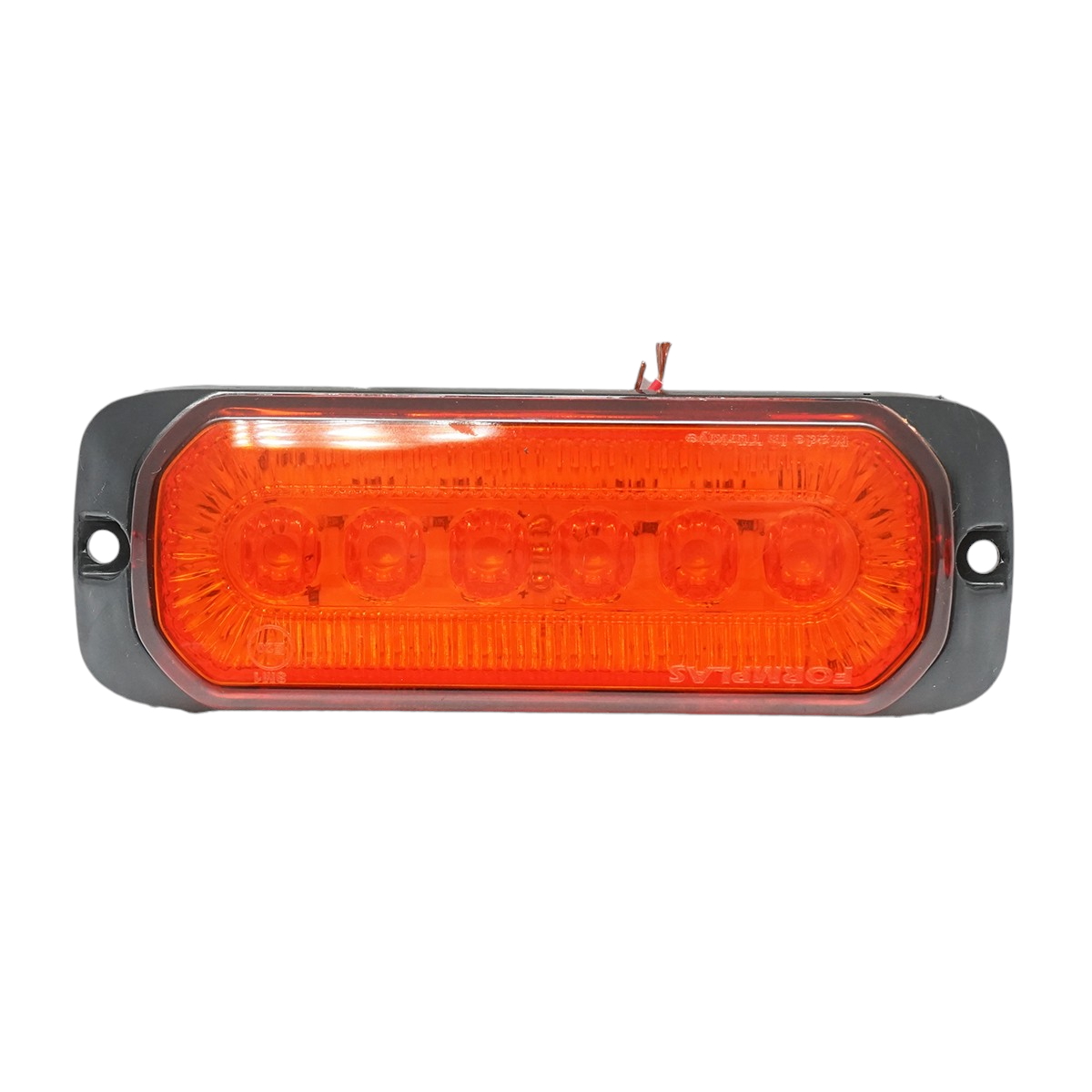 Lampa laterala gabarit LED 12-24V galbena 132x46mm Breckner Germany