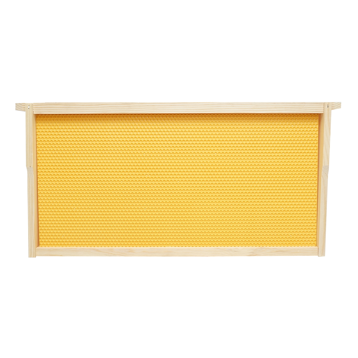 Rama stup din lemn cu fagure din plastic tip Dadant 483x230mm