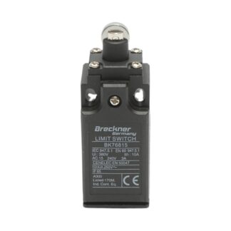 Intrerupator limita cu actuator tip piston si rola orizontala 250V/380V, 10A IP65 Breckner Germany