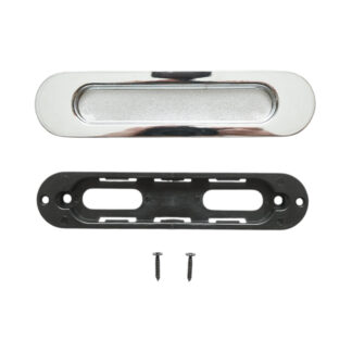 Maner usa glisanta cromat incastrat tip scoica 36x150mm