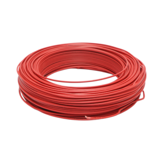 Cablu electric cupru 1.5mm rosu FY H07V-U, izolatie PVC 450/750V 100m/rola