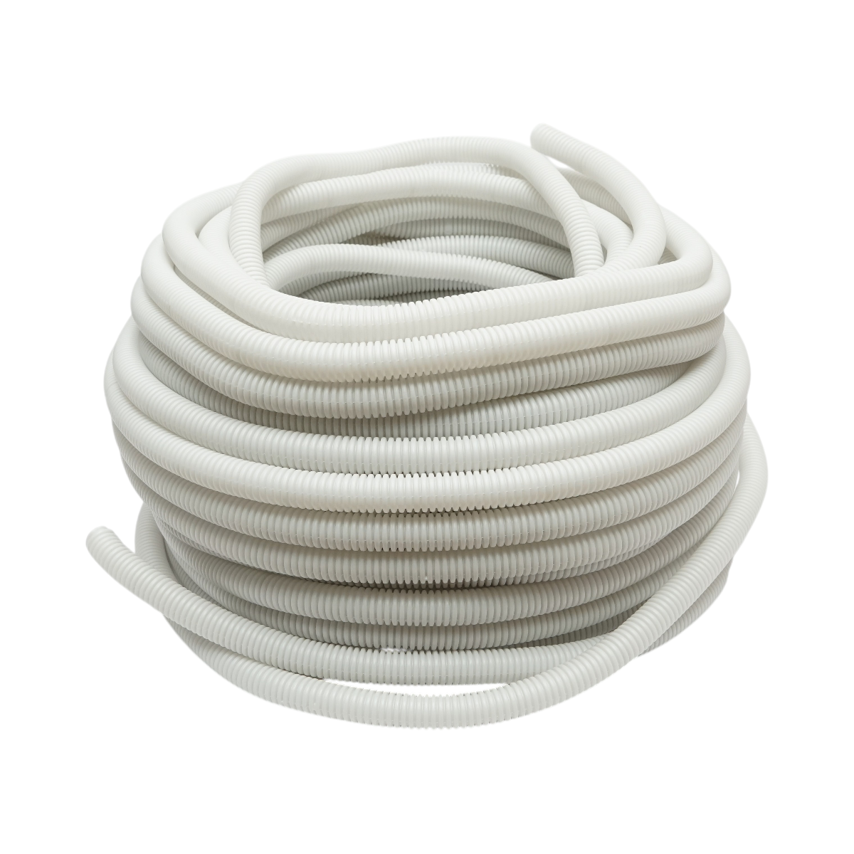 Tub flexibil copex 20mm fara fir, polietilena HDPE, 320N gri 50m/rola