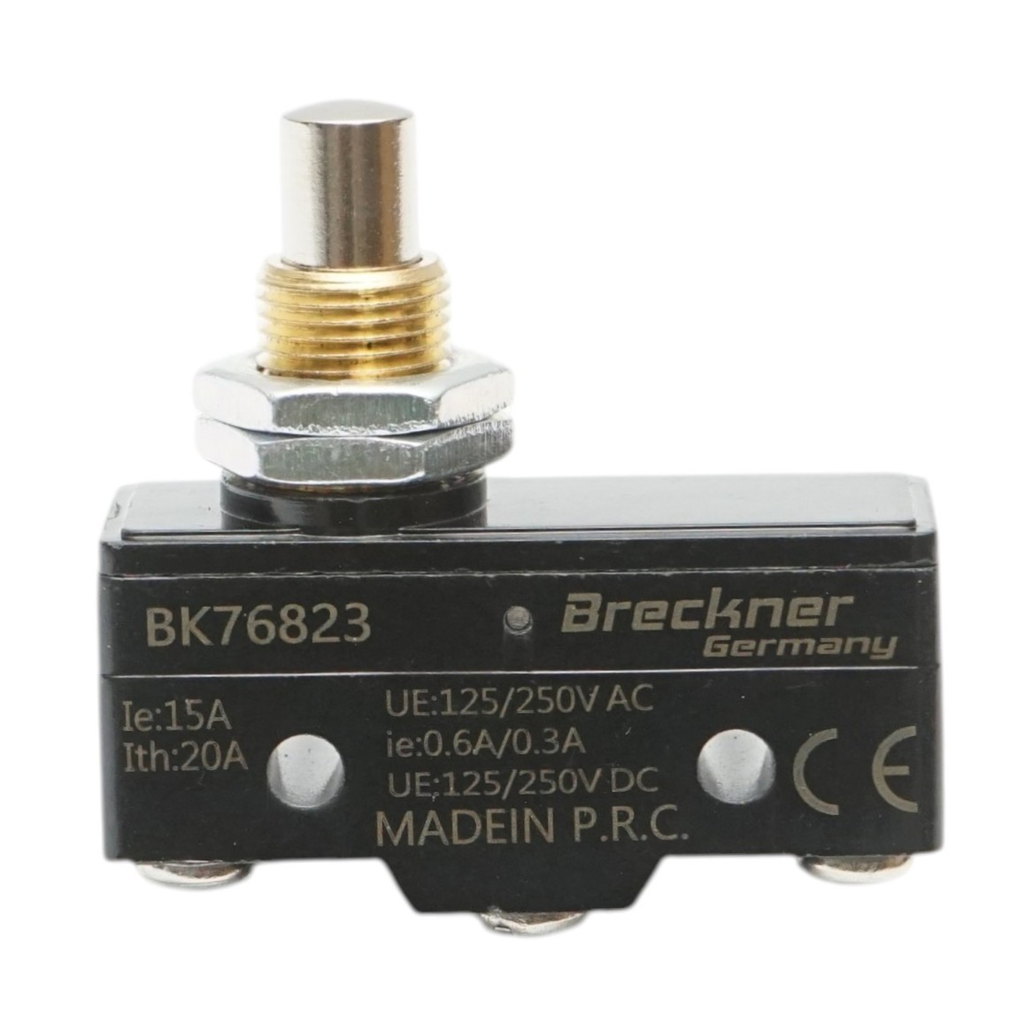 Limitator cursa cu buton 125-250V AC/DC 15A Breckner Germany