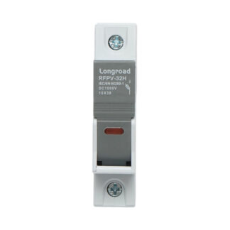 Suport soclu siguranta fuzibila DC fotovoltaic gPV 1P, 1000V, 32A 10x38 RFPV-32H Longroad