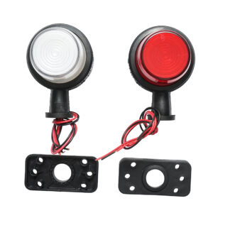 Lampa laterala gabarit rotativa LED NEON 12-24V, rosu-alb FR0238 Breckner Germany