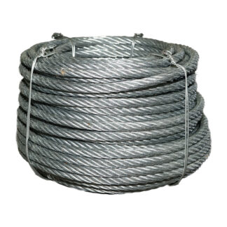 Cablu troliu otel 6x37 fi 14mm cu inima metalica 60m/rola