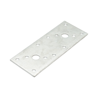 Element de imbinare plat 116x45mm, grosime 2.5mm, otel zincat
