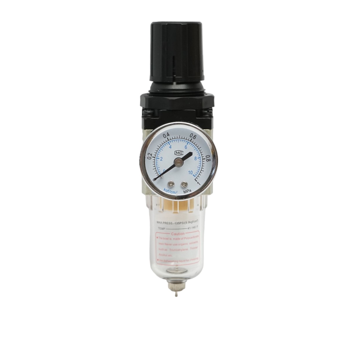 Filtru aer cu regulator de presiune max. 1 MPa, racord 1/4