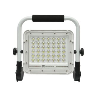 Lampa de lucru LED portabila 60W, 6500K cu acumulator reincarcabil si cadru stativ IP65