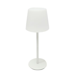 Lampa de masa LED de exterior 2W alba, baterie 3.7V/1200mAh, reincarcabila USB 5V/1A Breckner Germany
