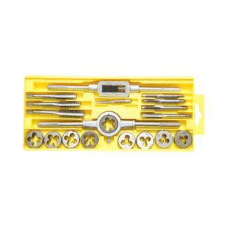 Trusa tarozi si filiere metrice M3-M12mm 20 piese Crownman