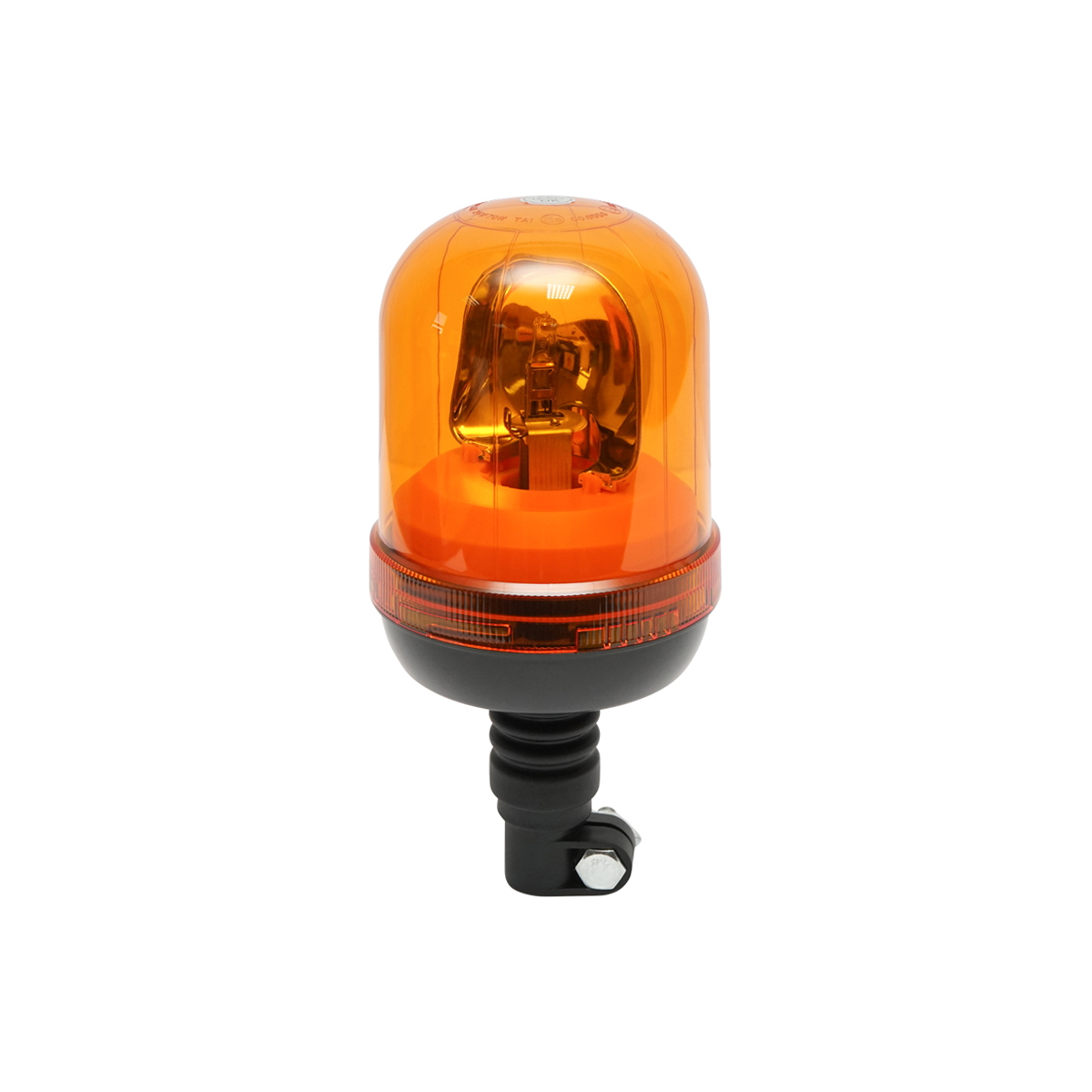 Girofar cu bec halogen H1 12-24V pentru suport picior