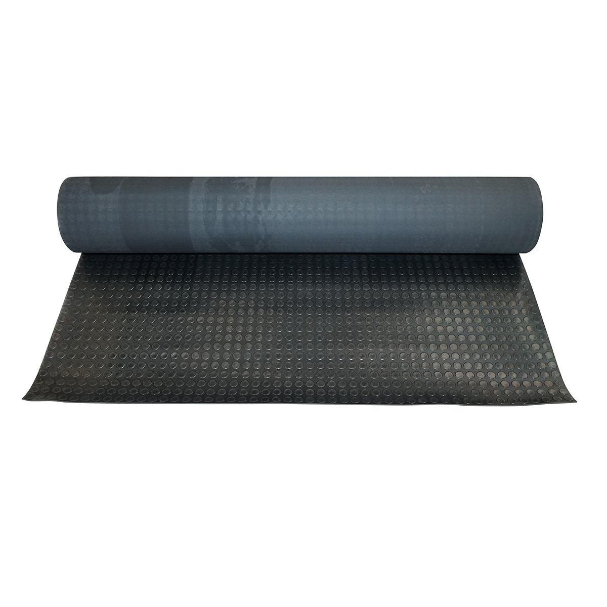 Covor cauciuc SBR+NR fara insertie textila si cu striatie 3x1200x10000mm L=10m; l=1,2m; G=3mm
