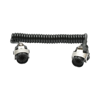 Cablu ABS 7 poli 24V 4.5m spiralat Breckner Germany