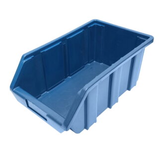 Cutie plastic depozitare 175x317x148mm albastra