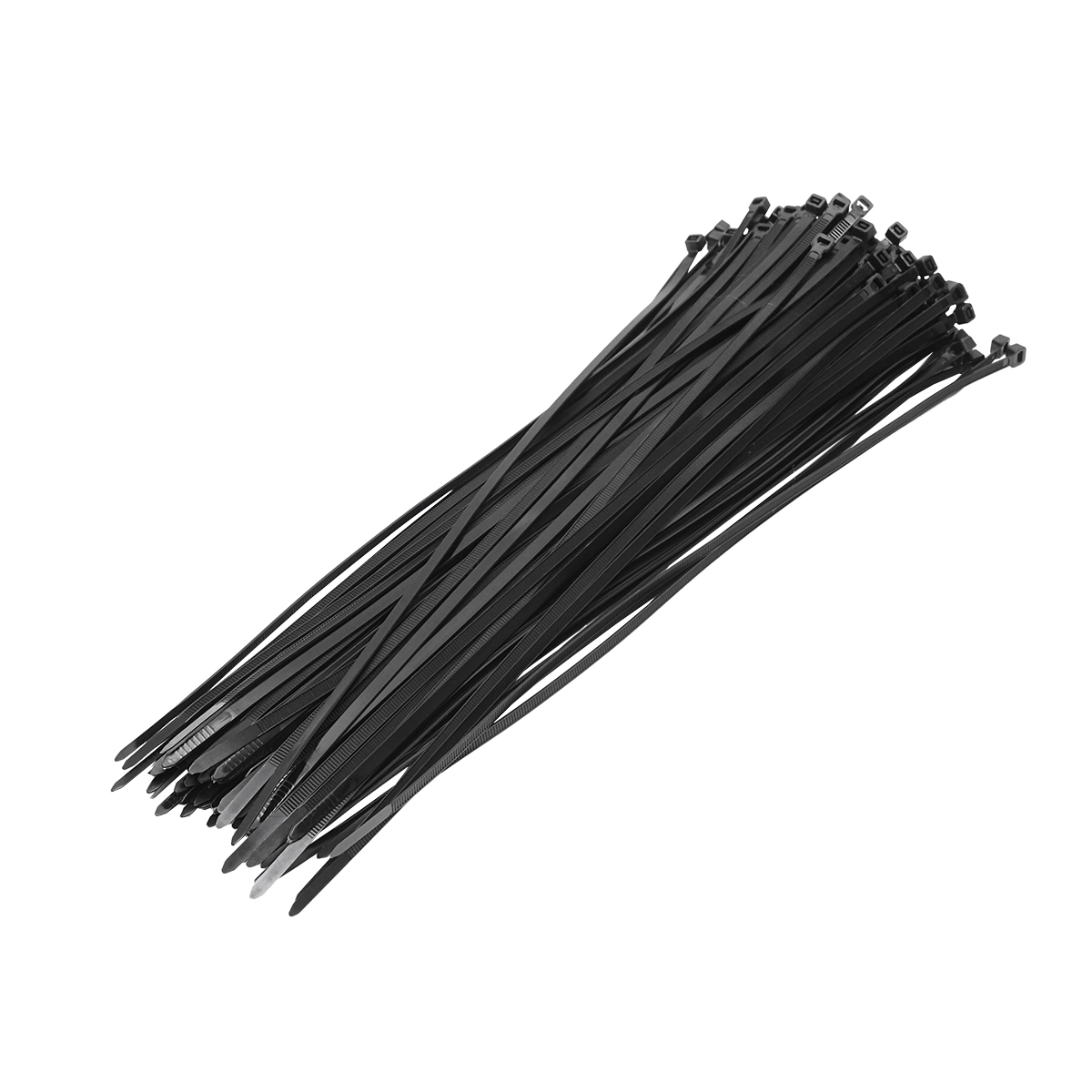 Faseta, colier plastic negru 3.6x360mm 100 buc/set Breckner Germany