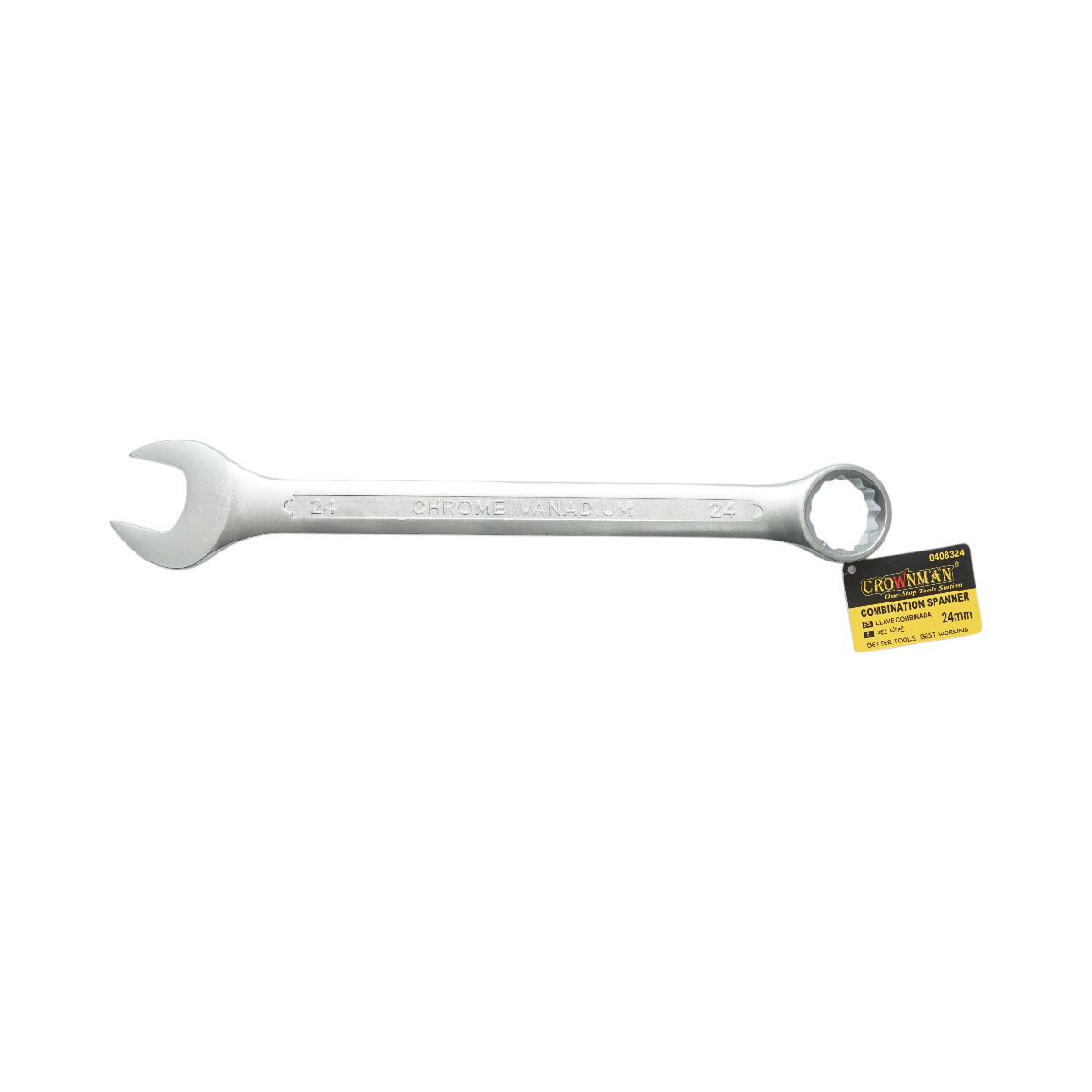 Cheie combinata fixa si inelara 24mm Cr-V Crownman