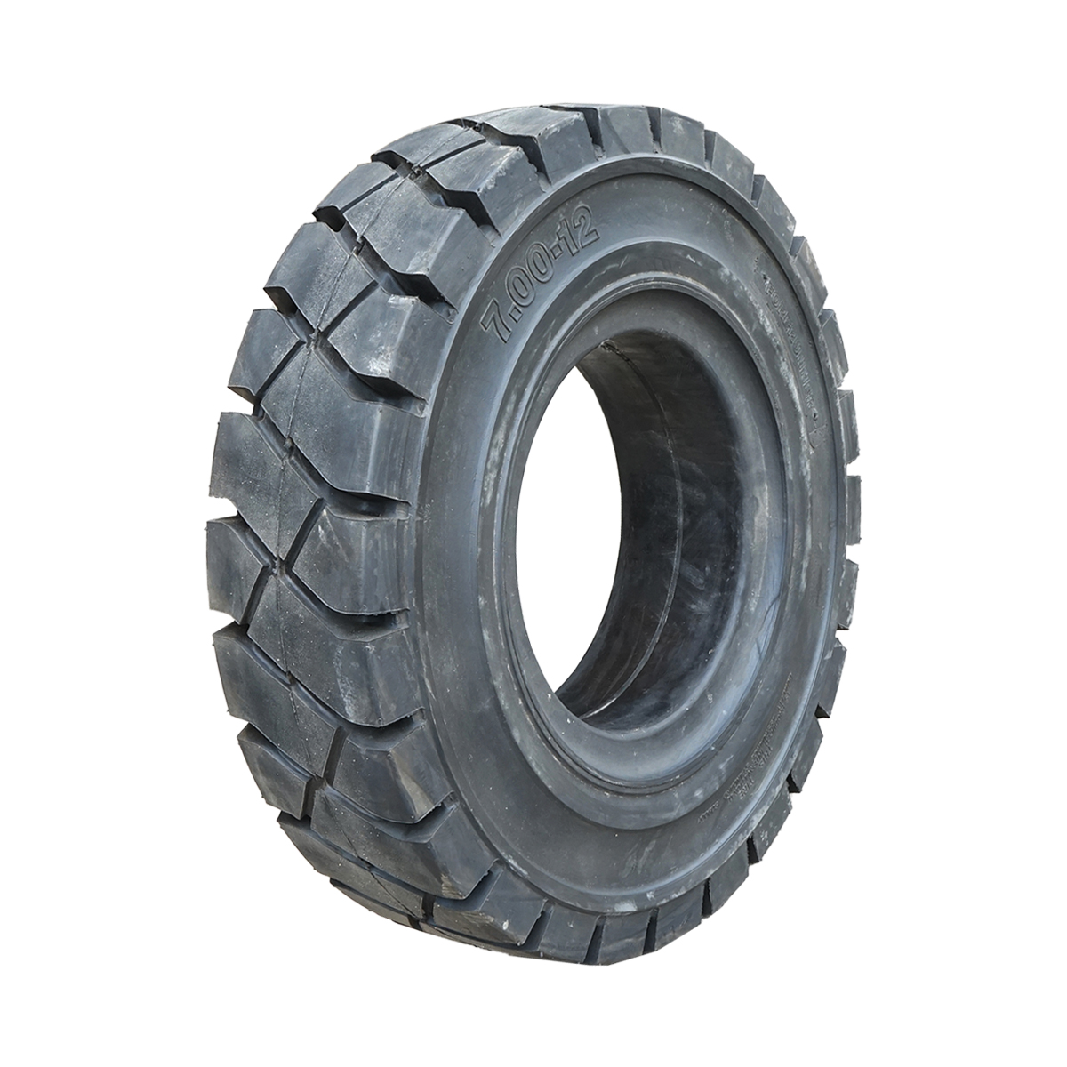 Anvelopa stivuitoare, combilifturi, trailere industriale, etc. 700/12 solida QH304