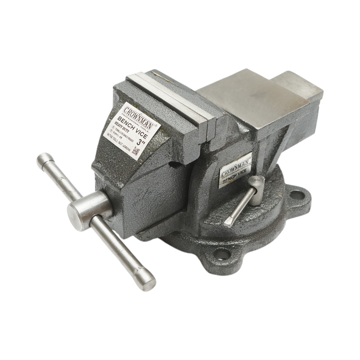 Menghina cu baza rotativa si nicovala 75mm Heavy Duty Crownman