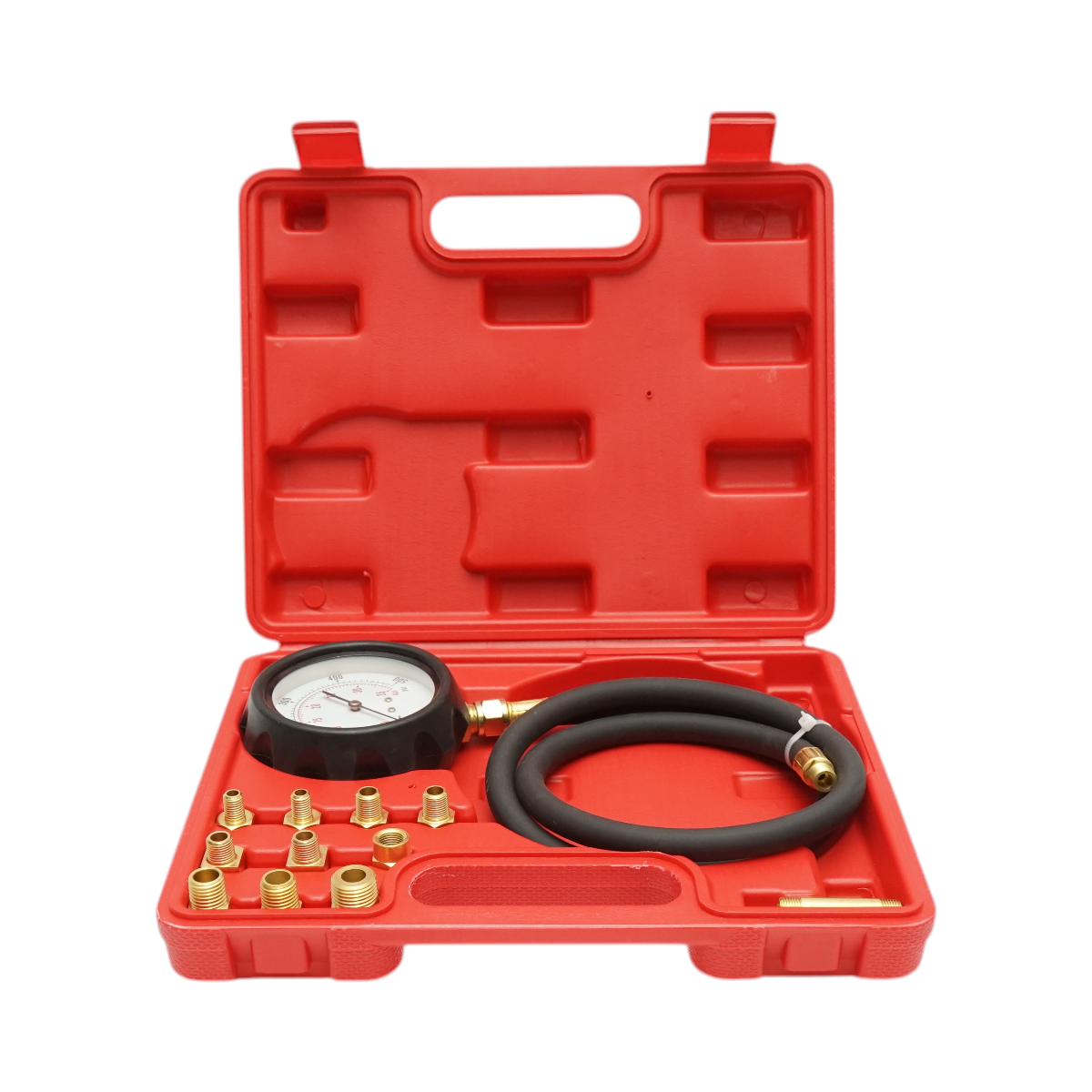 Trusa tester verificare presiune ulei motor 0-35 bar universala 12 piese